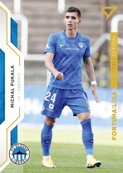 Michal Fukala Slovan Liberec SportZoo FORTUNA:LIGA 2020/21 Gold Limited /99 #74